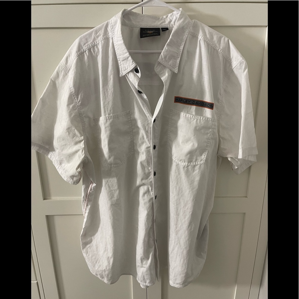 Harley-Davidson button-up Tshirt